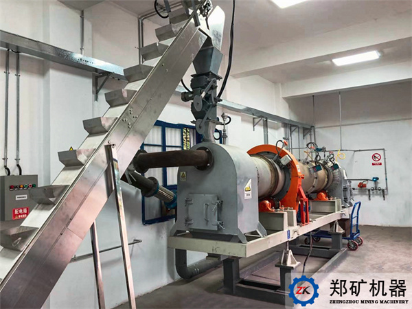 陕西省100kg/h陶粒试验线项目